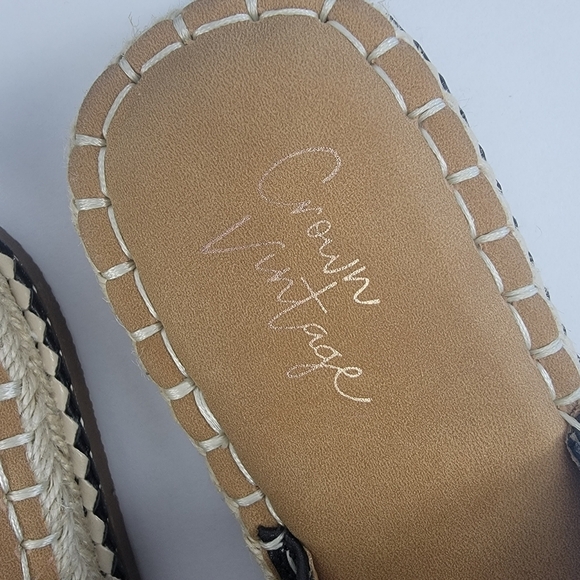Crown Vintage Miyan Espadrille Sandal NEW - Picture 5 of 12